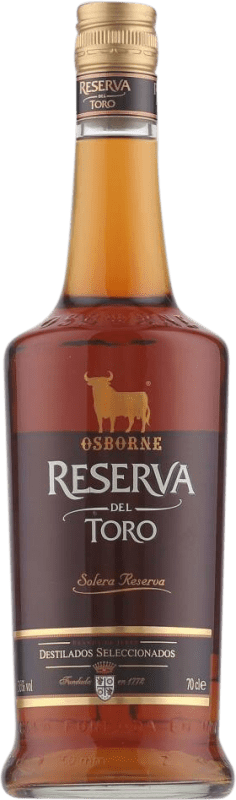 Envio grátis | Brandy Conhaque Osborne Del Toro Reserva Espanha 70 cl