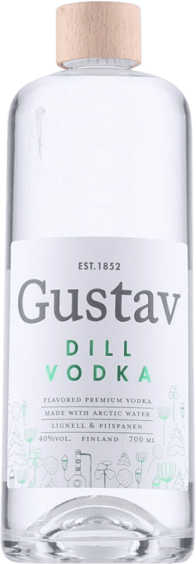 Envio grátis | Vodca Gustav Dill Finlândia 70 cl