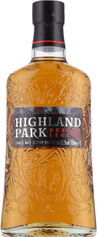 83,95 € 免费送货 | 威士忌单一麦芽威士忌 Highland Park Dragon Legend Smoky & Rich