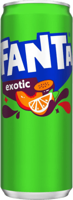 Boissons et Mixers Fanta Exotic Boîte 33 cl