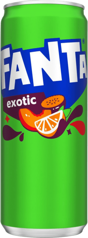 送料無料 | 24個入りボックス ソフトドリンク Fanta ドイツ 缶 33 cl Exotic — エキゾチック