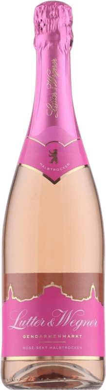 送料無料 | ロゼスパークリングワイン Lutter & Wegner Gendarmenmarkt Rosé Sekt セミドライ セミスイート ドイツ 75 cl