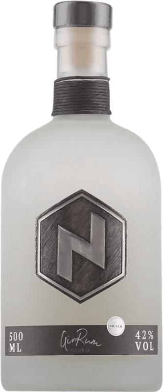 67,95 € Бесплатная доставка | Джин Neeka GinRum Silver бутылка Medium 50 cl