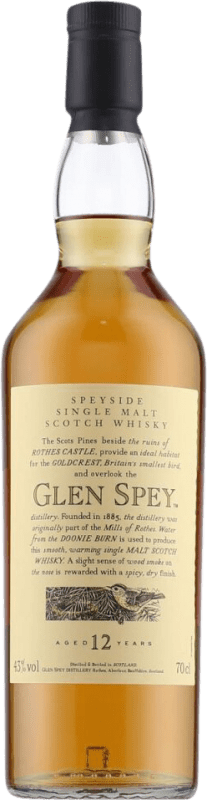 免费送货 | 威士忌单一麦芽威士忌 Glen Spey. Flora & Fauna Edition 苏格兰 英国 12 岁 70 cl