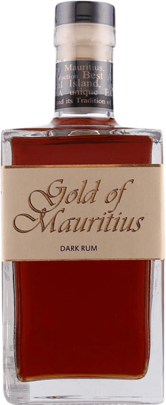 Envoi gratuit | Rhum Gold of Mauritius. Dark Barbade 70 cl