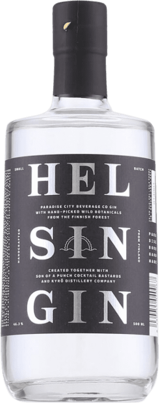 Free Shipping | Gin Helsingin. Small Batch Gin Finland Medium Bottle 50 cl