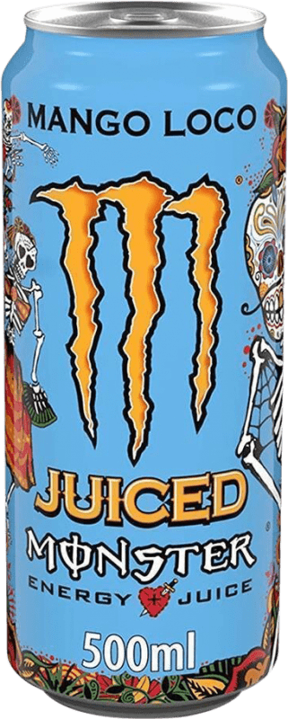 12個入りボックス エナジードリンク Monster Energy Juiced Loco アイルランド ミディアムボトル 50 cl Mango — マンゴー