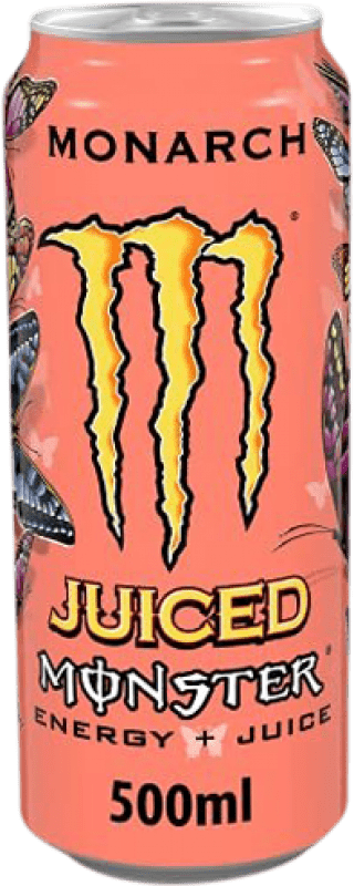 Free Shipping | Soft Drinks & Mixers Monster Energy Juiced Monarch Ireland Medium Bottle 50 cl