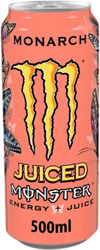 Envio grátis | Bebida Energética Monster Energy Juiced Monarch Irlanda Garrafa Medium 50 cl