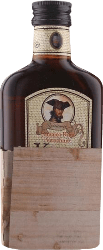 Free Shipping | 12 units box Rum Käpt'n Flint. Jamaica Verschnitt Germany Small Bottle 20 cl