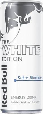 Kostenloser Versand | Getränke und Mixer Red Bull Energy Drink Kokos-Blaubeere The White Edition Österreich Alu-Dose 25 cl