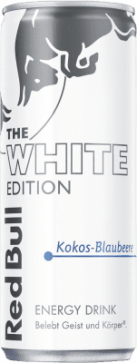 1,95 € Envoi gratuit | Boisson Énergisante Red Bull Energy Drink The White Édition Limitée Canette 25 cl Blueberry — Myrtilles, Coco — Noix de Coco