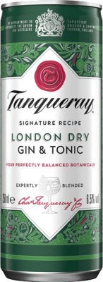 Getränke und Mixer 12 Einheiten Box Tanqueray London Dry Gin & Tonic Alu-Dose 25 cl