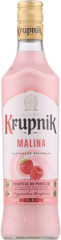 免费送货 | Schnapp Krupnik Malina Himbeerlikör 波兰 瓶子 Medium 50 cl