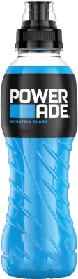 Free Shipping | 12 units box Soft Drinks & Mixers Powerade Mountain Blast Germany Medium Bottle 50 cl