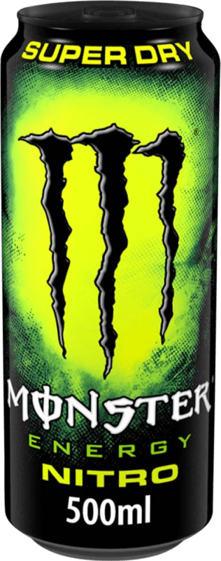 送料無料 | 飲み物とミキサー Monster Energy Nitro Super Dry アイルランド ボトル Medium 50 cl