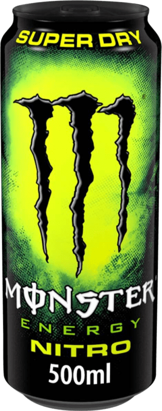 1,95 € Envoi gratuit | Boisson Énergisante Monster Energy Nitro Super Dry Extra Dry — Extra-Sec Bouteille Medium 50 cl