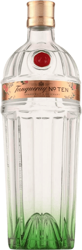 Бесплатная доставка | Джин Tanqueray Nº Ten Distilled Gin Grapefruit & Rosemary Объединенное Королевство 1 L