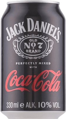 Bibite e Mixer Jack Daniel's Old Nº 7 Tennessee Whiskey & Coca Cola Lattina 33 cl