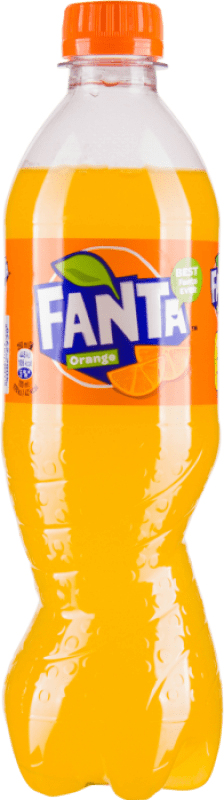 12,95 € Kostenloser Versand | 12 Einheiten Box Softdrinks Fanta Medium-Flasche 50 cl Orange