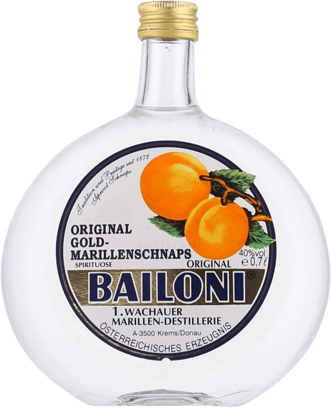 Envio grátis | Aguardente Orujo Bailoni Original Gold Marillenschnaps Áustria 70 cl