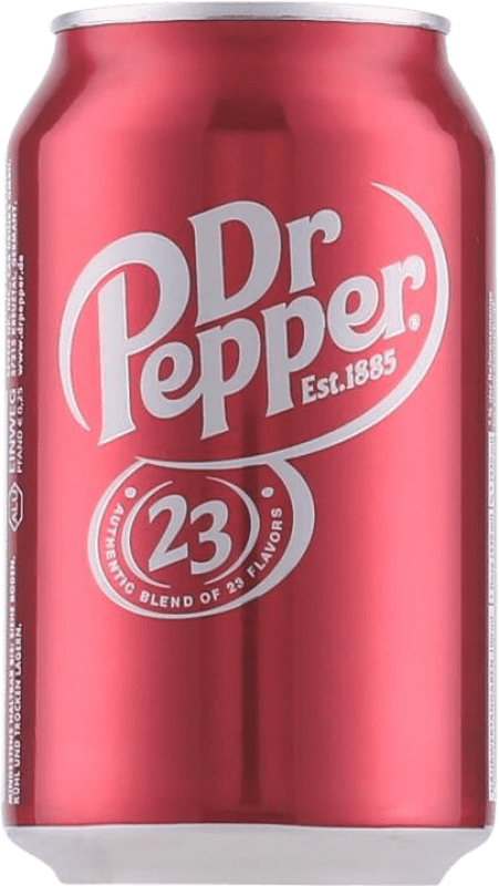 Envio grátis | Refrescos e Mixers Dr. Pepper Original Estados Unidos Lata 33 cl