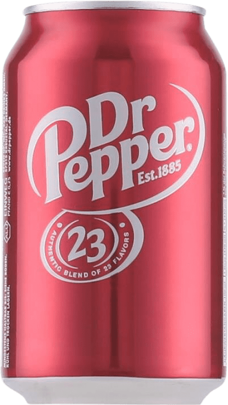 Kostenloser Versand | Softdrinks Dr. Pepper Original Vereinigte Staaten Dose 33 cl