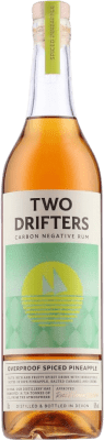 Rum Two Drifters Overproof 70 cl Spiced — Gewürzt, Pineapple — Ananas