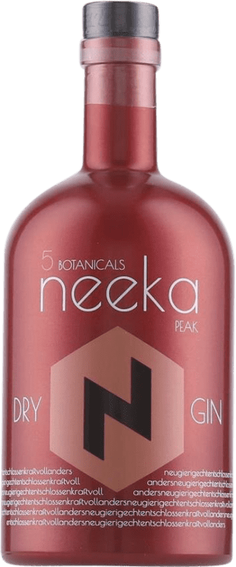 Free Shipping | Gin Neeka Peak Gin Germany Medium Bottle 50 cl