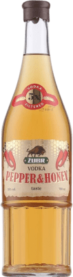 Vodka Zubr 70 cl Honey — Miele, White Pepper — Pepe Bianco