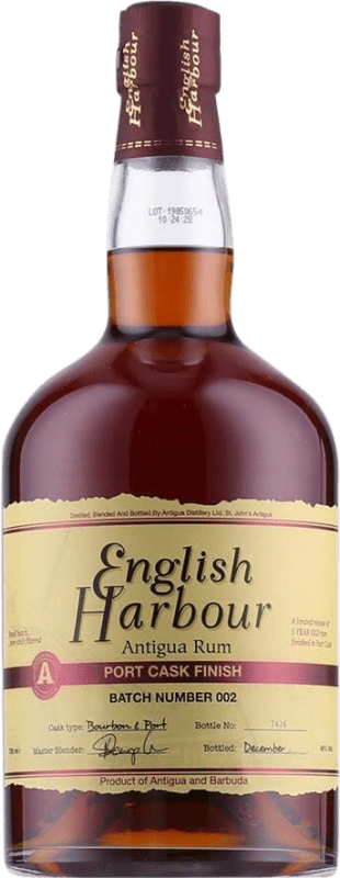 送料無料 | ラム English Harbour Port Cask Finish アンティグアバーブーダ 70 cl