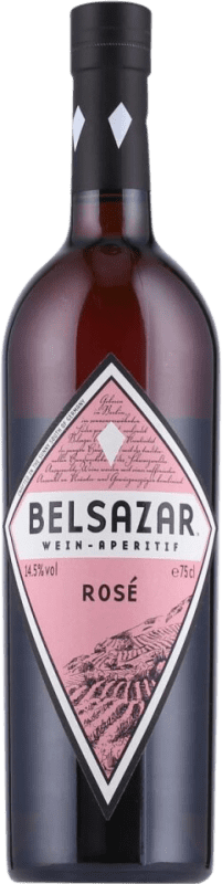 Envoi gratuit | Vermouth Belsazar Rose Allemagne 75 cl