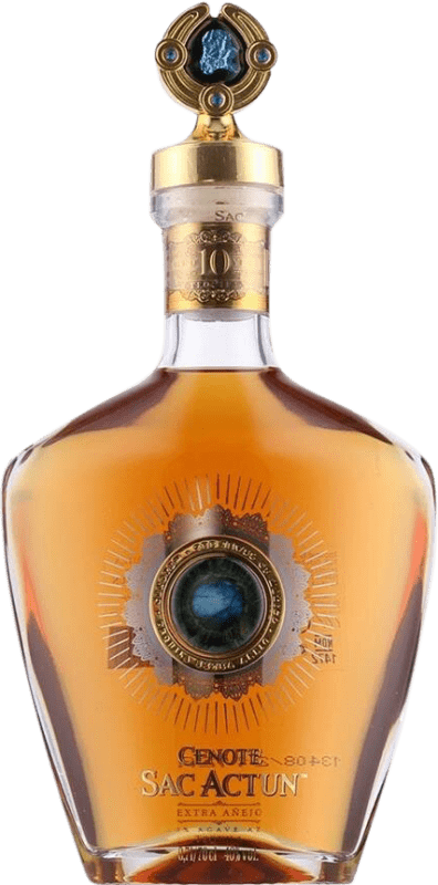 Envio grátis | Tequila Cenote Sac Actun Extra Añejo México 10 Anos 70 cl