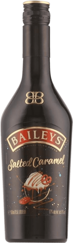 免费送货 | 利口酒霜 Baileys Irish Cream Salted Caramel 爱尔兰 瓶子 Medium 50 cl