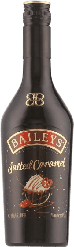 19,95 € | Creme de Licor Baileys Irish Cream Irlanda Garrafa Medium 50 cl Salted Caramel — Caramelo Salgado