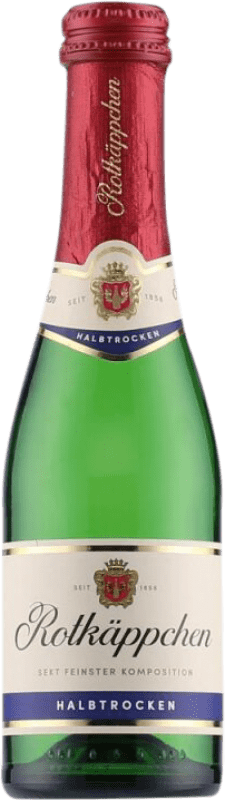 Envio grátis | Espumante branco Rotkäppchen Mumm Sekt Semi-seco Semi-doce Alemanha Garrafa Pequena 20 cl