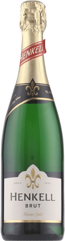 Envoi gratuit | Blanc mousseux Henkell Sekt Brut Allemagne 75 cl