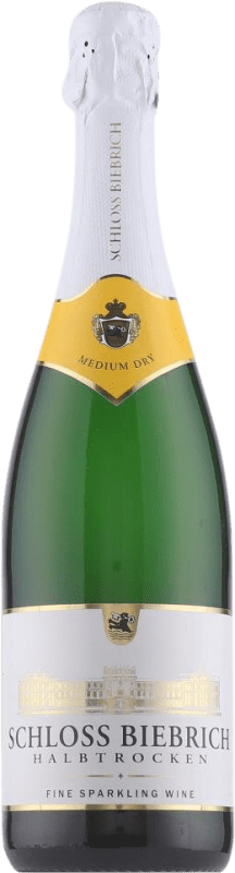 送料無料 | 白スパークリングワイン Schloss Biebrich Sekt セミドライ セミスイート ドイツ 75 cl