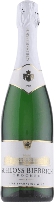 Envoi gratuit | Blanc mousseux Schloss Biebrich Sekt Sec Allemagne 75 cl