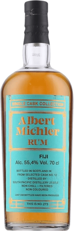 免费送货 | 朗姆酒 Albert Michler Single Cask Collection Fiji 英国 10 岁 70 cl