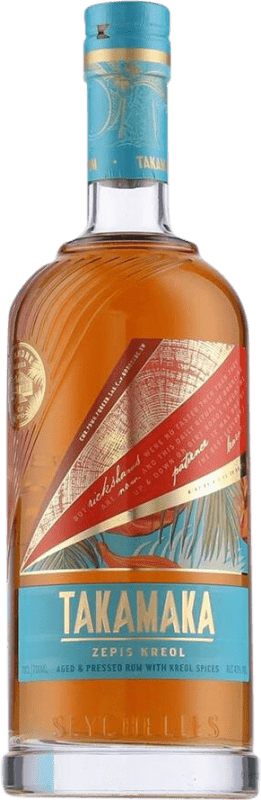 Envoi gratuit | Rhum Takamaka St. Andre Zepis Kreol Seychelles 70 cl