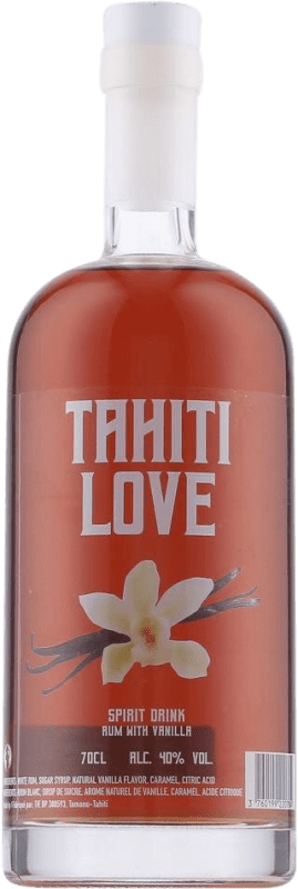 Бесплатная доставка | Ром Tahiti Love. Vanilla Французская Полинезия 70 cl