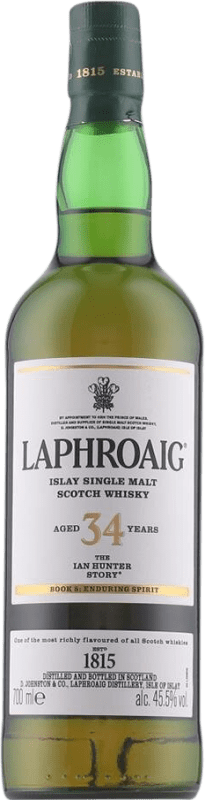 1 199,95 € Free Shipping | Single Malt Whisky Laphroaig The Ian Hunter Story 33 Years