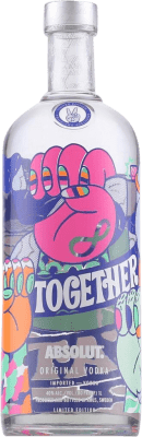 ウォッカ Absolut Together We Create Pink Hand Limited Edition 1 L