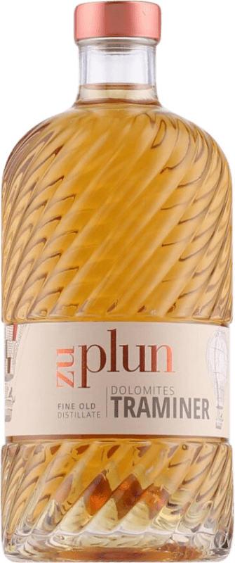 Envio grátis | Aguardente Grappa Zu Plun Traminer Itália Garrafa Medium 50 cl