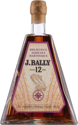 Rum Rhum J. Bally Agricole — Agrícola Vieux — Envelhecido 12 Anos 70 cl