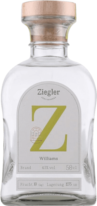 Envio grátis | Aguardente Orujo Ziegler Williams Alemanha Garrafa Medium 50 cl