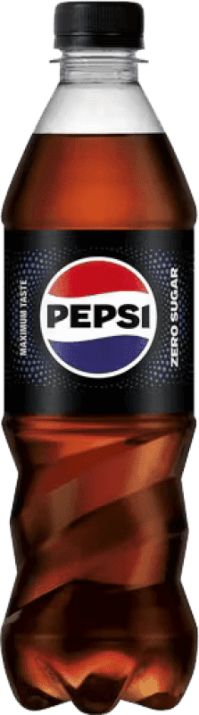 Free Shipping | Soft Drinks & Mixers Pepsi Zero Germany Medium Bottle 50 cl