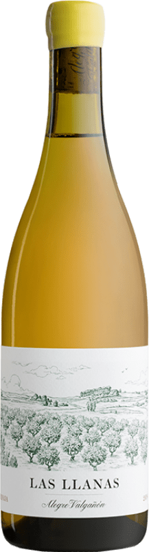 Free Shipping | White wine Alegre Valgañón Las Llanas D.O.Ca. Rioja Spain Viura, Grenache White, Rojal, Calagraño 75 cl