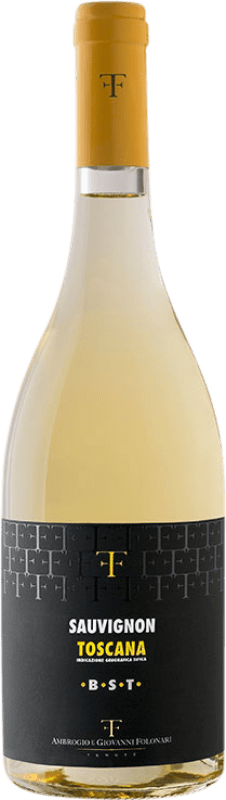 Envio grátis | Vinho branco Baby Super I.G.T. Toscana Itália Sauvignon Branca 75 cl